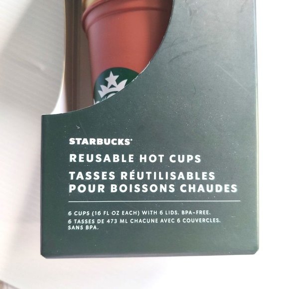 New - Starbucks Reusable Hot Cups - Picture 4 of 5